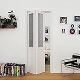BARNER HOME Bi-Fold Doors, Half Tempered Glass