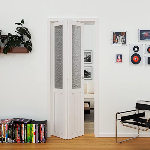 BARNER HOME Bi-Fold Doors, Half Tempered Glass
