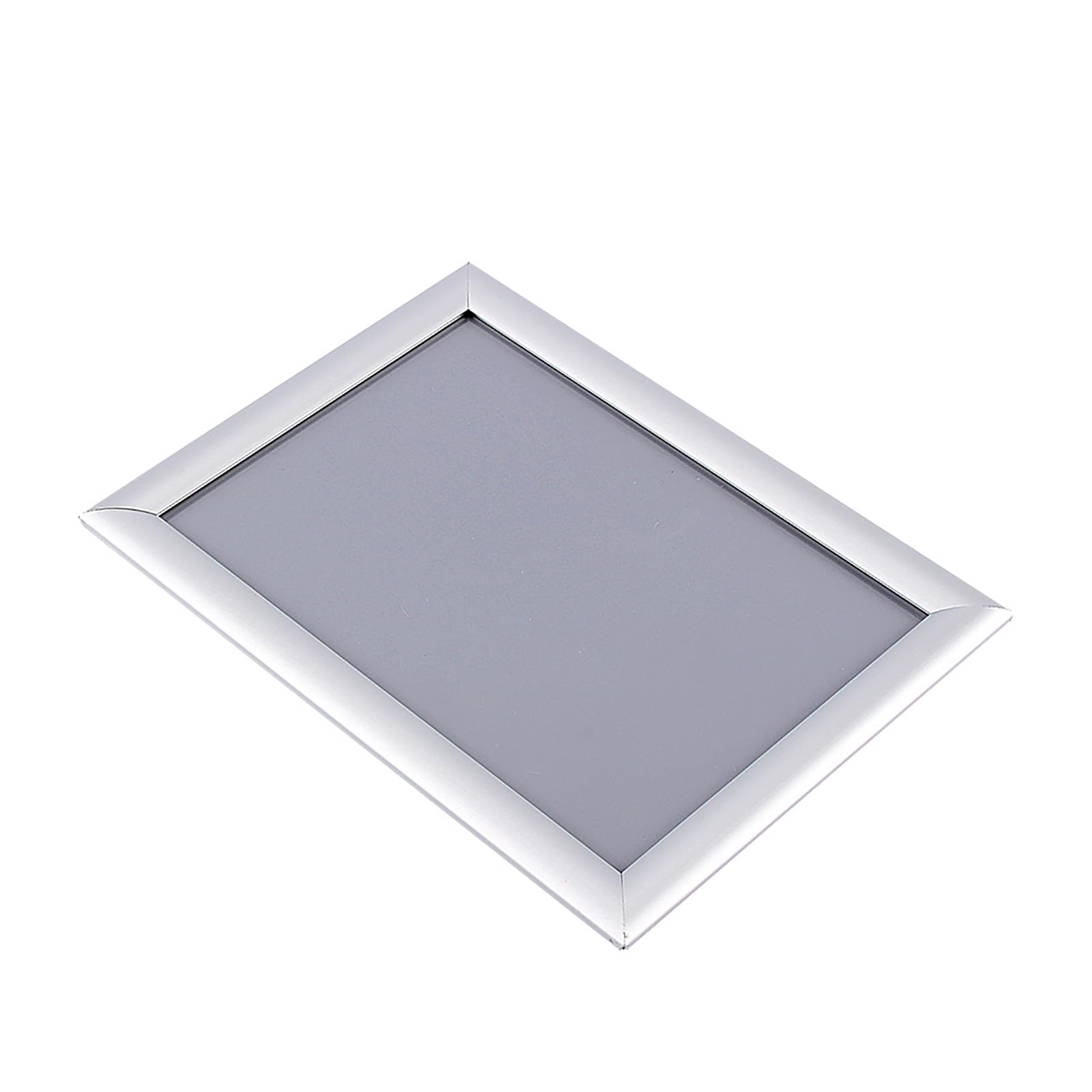 Dioche Waterproof Photo Frame, A4 Frameless Photo Frame for Grave， Aluminium Snap Picture Frame Picture Poster Holders Clip Display Wall Notice Board Signs