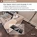 Accord ABFRBR412 Floor Register with Louvered Design, 4-Inch x 12-Inch(Duct Opening Measurements), Brown