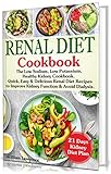 Renal Diet Cookbook: The Low Sodium, Low Potassium, Healthy Kidney Cookbook. Quick, Easy & Delicious Renal Diet Recipes to Improve Kidney Function and Avoid Dialysis. 21 Days Kidney Diet Plan by William Lawrence