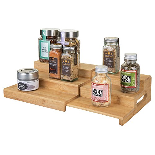 Best Large Expandable Spice Rack For Kitchen Cabinet