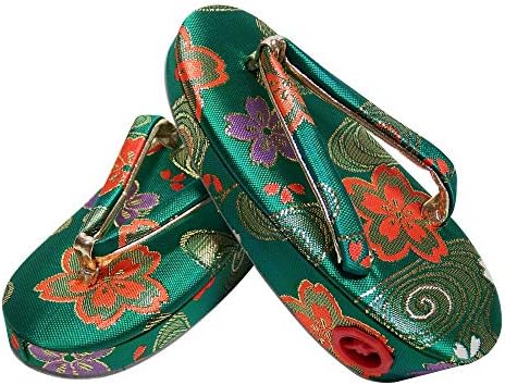 さらさ 超激安 七五三 金欄織 子供用 きもの 16 5cm 鈴付き 草履 Sz 73