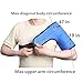 LotFancy Reusable Hot Cold Gel Pack Wrap for Shoulder, Soft Comfortable Heating/Cooling Therapy for Sprains/Muscle Joint Pain/Arthritis/Bruises, FDA Approved (M Size 8.8X5 Inches)