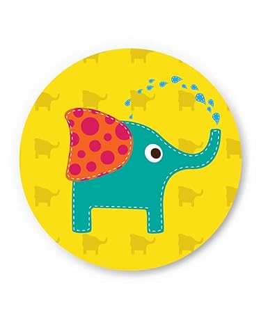 PosterGuy Blue Elephant Quirky Quirky Funny Designer Art Fridge Magnet