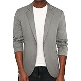 PJ PAUL JONES Men's Casual Knit Blazer Suit Jackets Two Button Lightweight Unlined Sport Coat