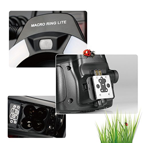 MEKE MK14EXTN ITTL Macro Ring Flash Compatible with Nikon D7100