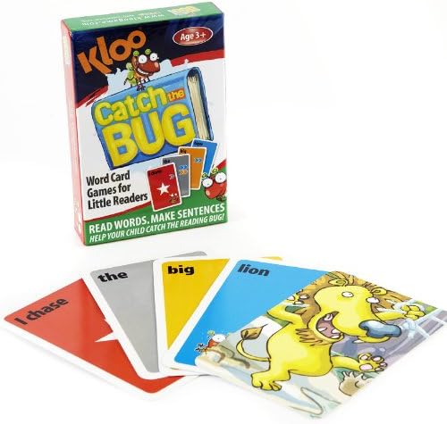 KLOO's "Catch the Bug" Reading Game for Kids - Learn Words and Make Sentences