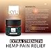 Organic Hemp Pain Relief Cream 750mg by KYU - Relieve Muscle, Joint Pain, Effective Hemp Oil Pain Cream - (Extra Strength)
