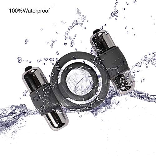 Vibrating Ċ-õçk Rịng High-Speed Vibration Sports Waterproof Toys for Adúllt Men 10 Speeds Silicone Skin-Friendly
