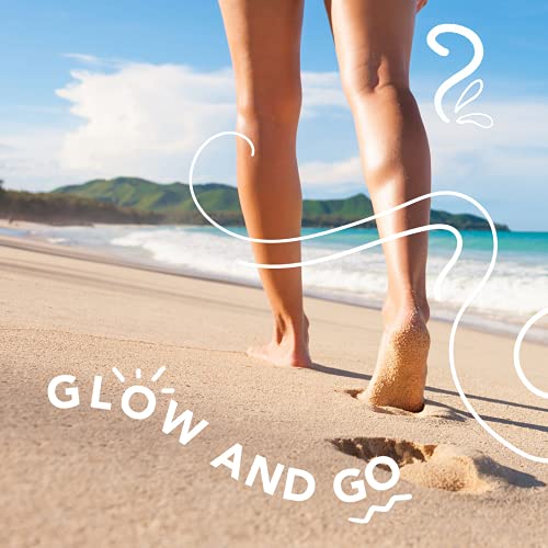 Jergens Natural Glow Self Tanner Face Moisturizer, Medium to Deep Skin