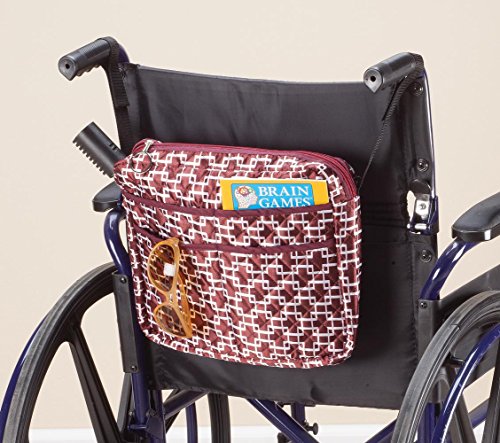 LAMINET - Mobility Aids Accessories (Walker/Wheelchair Bag, Burgundy)