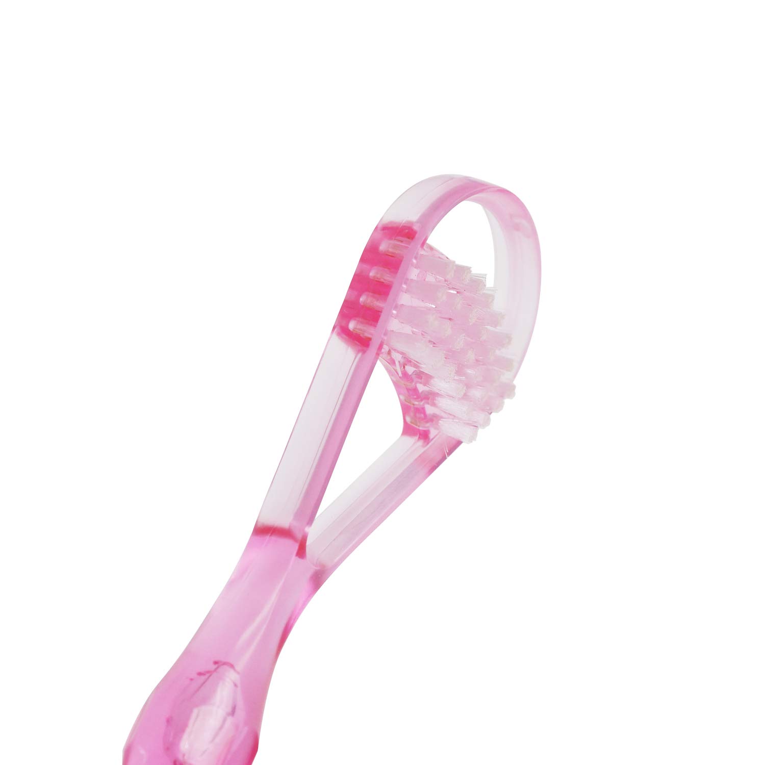 Uproll Denture Brush/False Teeth Brush and Tongue Cleaner Set Amethyst: Health & Personal Care