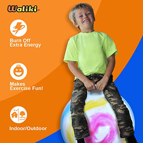 WALIKI Hopper Ball for Kids Hippity Hop Jumping Hopping Therapy Ball
