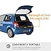 JaeilPLM 100-Inch 2-in-1 Outdoor Indoor Portable Projector Screen with Triangle Stand or Hanging Design, Movie Projection for Camping, Recreational Events, Home Theater, Gaming (OS100)