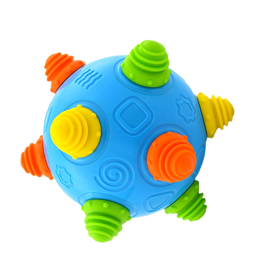 Umberdom Vibrating Ball for Babies Music Jiggly Ball Sensory Toy for Toddlers Children Kids