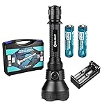 Olight M3XS UT Javelot(with Cree XP-L LED) Flashlight  +2 * Olight 18650 3400mAh Battery & Battery Charger With GIFT 1*Mini USB Power 6-LED Night Light