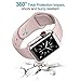 【2 Pack】Wokeyou for Apple Watch 3 Case 38mm, Buit in TPU for Apple Watch Screen Protector and Flexible Full Coverage iWatch Case for Apple Watch Series 3 and Series 2