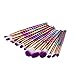 12 PCS Makeup Brushes, Emubody Make Up Blush Foundation Eyebrow Eyeliner Concealer Brushes Sets