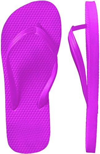 CHALAIR Women's Flip Flops Rubber Thong Flip Flop Beach Sandals Shower Sandal for Women