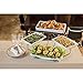 Gourmet Enameled 3-Tier Buffet Server
