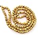 OVALBUY 108 Ox Bone Skull Beads Buddhist Prayer Mala Necklace