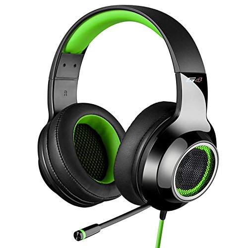 Headphone Gamer 7.1 EDIFIER G4 Over-Ear Preto e Verde