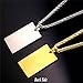 Islamic Quran Inscription Square Pendant 18K Stamp Gold Plated Chain Muslim Jewelry Allah Necklace