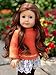 Hello Sunshine - 3 Piece Outfit - Tunic, Leggings and Boots. Clothes Fits 18 Inch Doll (Doll Not Included)