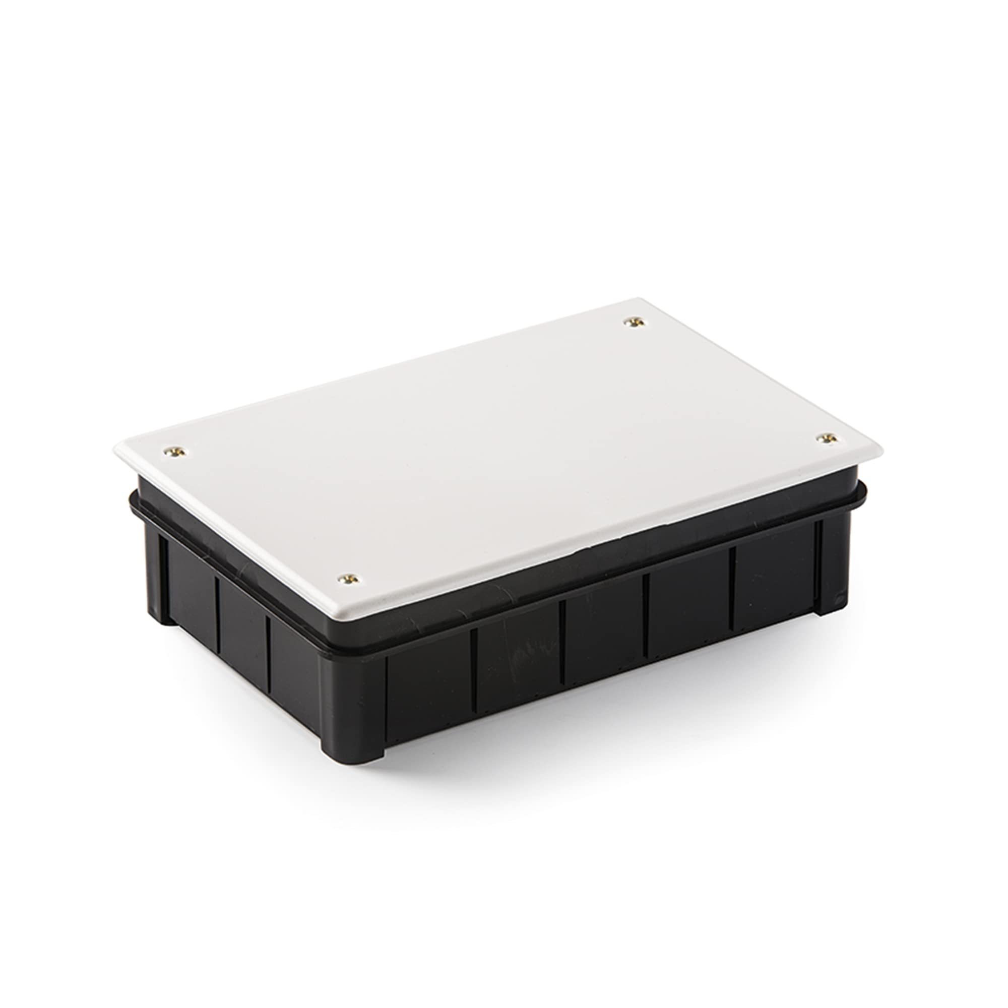 FAMATEL Waterproof Junction Box IP30, Lid with Screws, Without Cone, 160 x 100 x 50, Grey