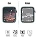 INGLE [6 Pack] for Apple Watch Series 4 / Series 5 Screen Protector (44mm), Liquid Skin [Anti-Bubble] Full Coverage with Lifetime Replacement Warranty