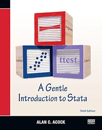 A Gentle Introduction To Stata Sixth Acock Alan C Amazon Com