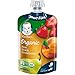 Gerber Stage 2 Baby Food, Organic Pear Peach Strawberry Puree Pouch, 2 Servings of Fruit, No Added Sweetener, No Artificial Colors or Flavors, 12-Pack
