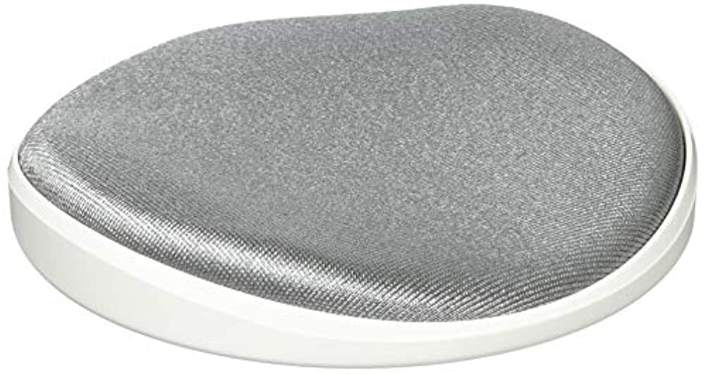 StarTech.com Wrist Rest - Ergonomic Desk Wrist Pad - Sliding Wrist Rest for Mouse - Silver Fabric - Office Wrist Support (ROLWRSTRST)