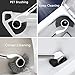 WakeyPQ Magnetic Toilet Brush Set, Stainless Steel Toilet Brush and Holder