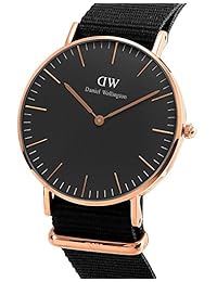 Daniel Wellington Classic Negro Cornwall 36 mm