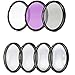 Professional 55MM Lens & Filter Bundle–Complete DSLR/SLR Compact Camera Accessory Kit – Lenses (Telephoto, Wide Angle) Filters(Macro, ND, UV, CPL, FLD),Cleaning Tools+More Accessories
