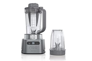 Ninja SS150C TWISTi, HIGH-SPEED Blender DUO, Built-in Twist Tamper, Hybrid-Edge blades assembly, 5 present Auto-iQ programs, 