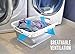 Proper Goods Smart POP UP Collapsible Laundry Basket - Space Saving Foldable Storage Container - Easy to use and Carry - Versatile Portable Organizer