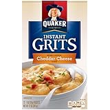 Quaker Instant Grits, Cheddar Cheese Flavor, 12 Packets