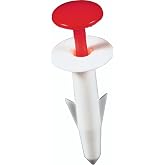 Pop Up Disposable Cooking Thermometer, 180 Degree, Large, Pack of 10 | Red Top, 2-inch, Package of 10, The Original Pop Up Disposable cooking Thermometer
