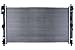 Prime Choice Auto Parts RK1183 Aluminum Radiator