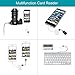 FA-STAR SD Card Reader, Digital Camera Reader Adapter Cable, USB Camera Adapter, SD/TF Card Reader, Trail Game Camera Viewer Compatible with iPhone/iPad, No App Required, Plug and Play -White
