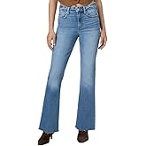 Paige Womens Hr Lauren Canyon Petite Sm Bltps Raw Hem