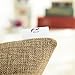 HOME BRILLIANT Decor Lined Linen Square Throw Cushion Pillowcase Cover for Couch, 18