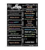 (Clearance Sale), Magnetic Calendar Board, LiebHome Magnetic Refrigerator Dry Erase Weekly Menu Meal Planner Family Calendar Organiser 16