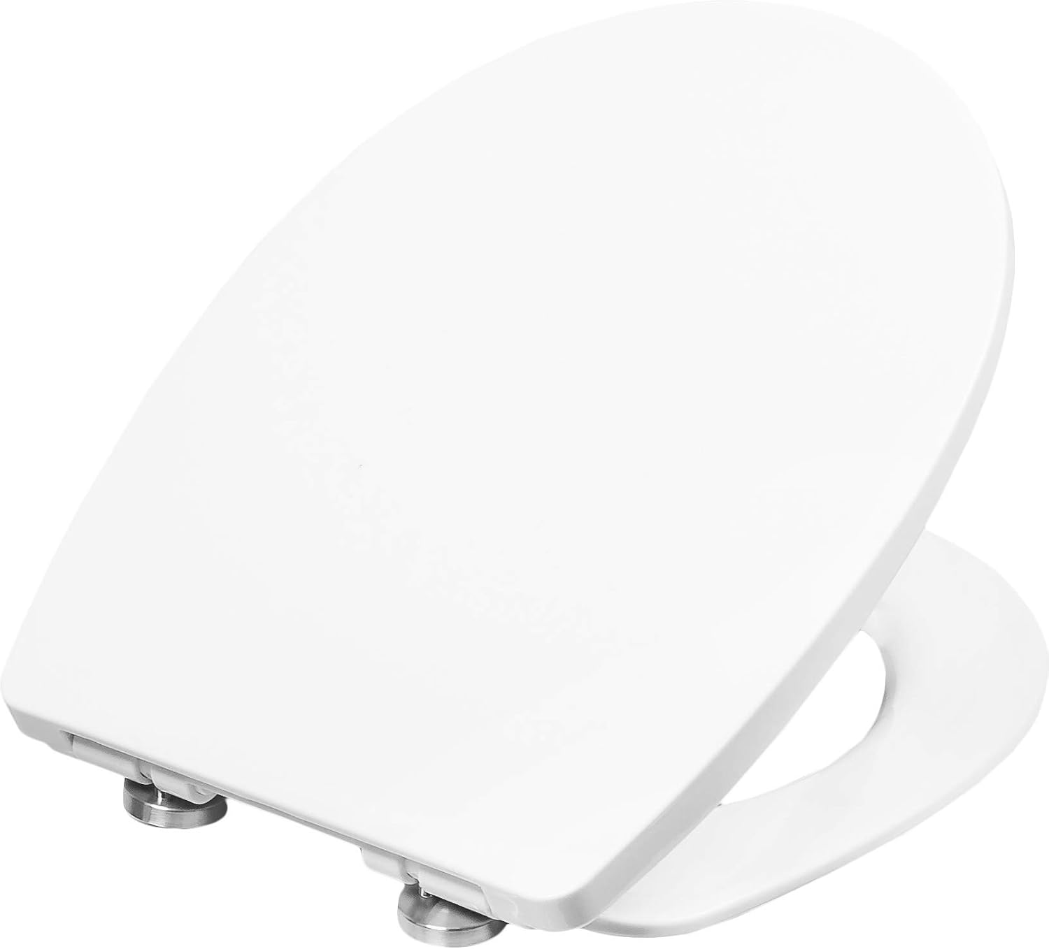 Cornat Casal KSCASC00 Toilet Seat, Classic White Look, Easy-Care Thermoplastic, Quick Up & Clean Function - Image 3
