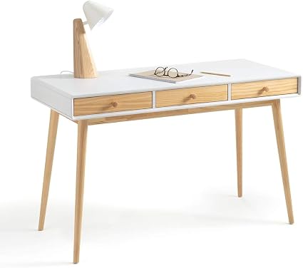 La Redoute Interieurs Bureau 3 Tiroirs Jimi Amazon Fr Cuisine Maison
