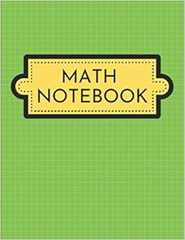 Math Notebook: Preschool Math Supplies 1st 2nd 3rd 4th 5th 6th 7th