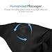 Cordless Shiatsu Back and Neck Massager with Heat - Portable Deep Kneading Massage for Shoulder- Rechargeable Hands Free Massager Pillow Automated Programs - Home, Car, Office (Gray)